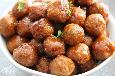 honey-buffalo-crockpot-meatballs-family-fresh-meals image