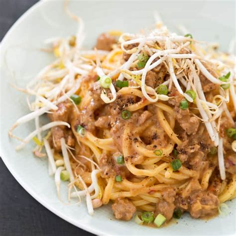 spicy-sichuan-noodles-with-shiitake-mushrooms image