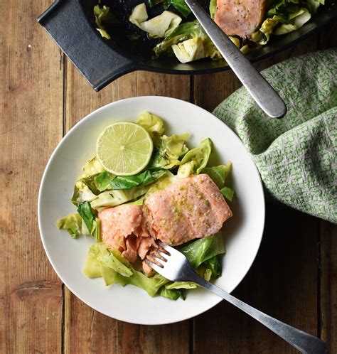 salmon-and-cabbage-bake-everyday-healthy image