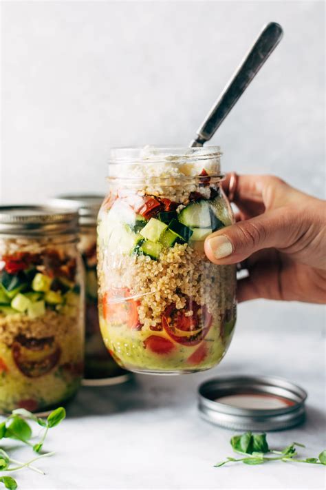 summer-quinoa-salad-jars-with-lemon-dill-dressing image