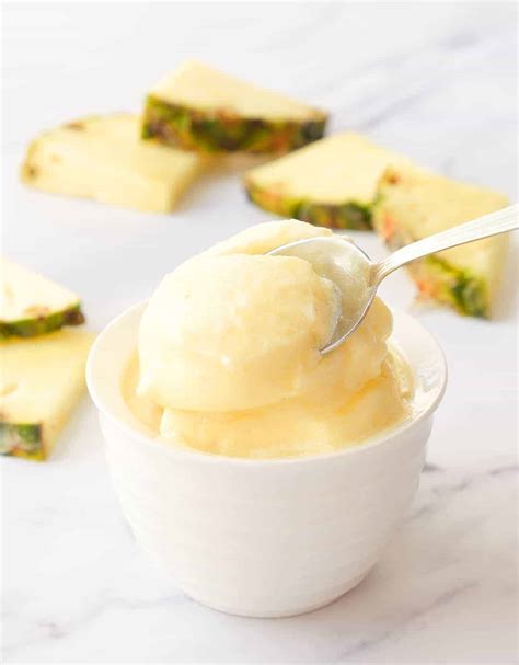 3-ingredient-pineapple-sorbet-the-clever-meal image
