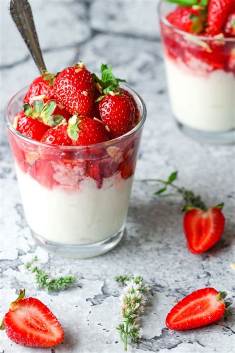 ricotta-mousse-with-strawberries-romanoff-marisas image