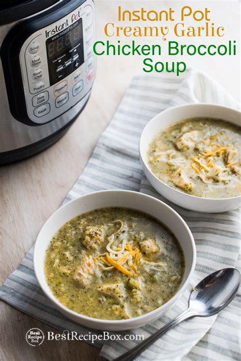 instant-pot-creamy-garlic-chicken-soup-recipe-best image