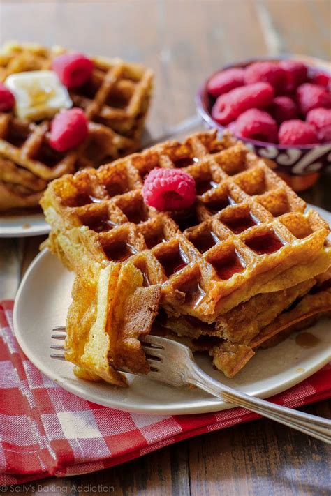 my-favorite-buttermilk-waffles-sallys-baking-addiction image