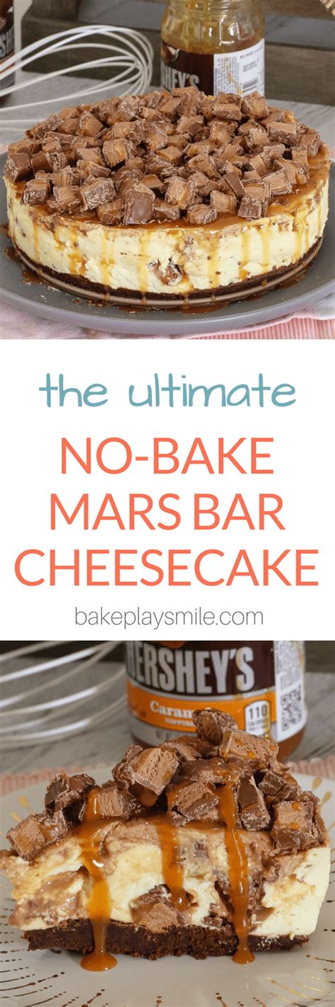 the-ultimate-no-bake-mars-bar-cheesecake-bake image