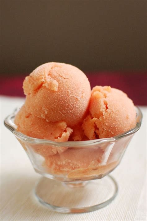 peach-champagne-sorbet-with-thyme-beantown-baker image