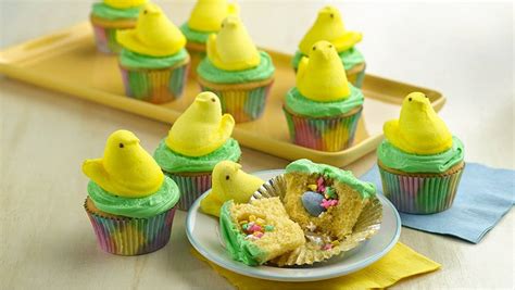 peeps-chick-surprise-inside-cupcakes image