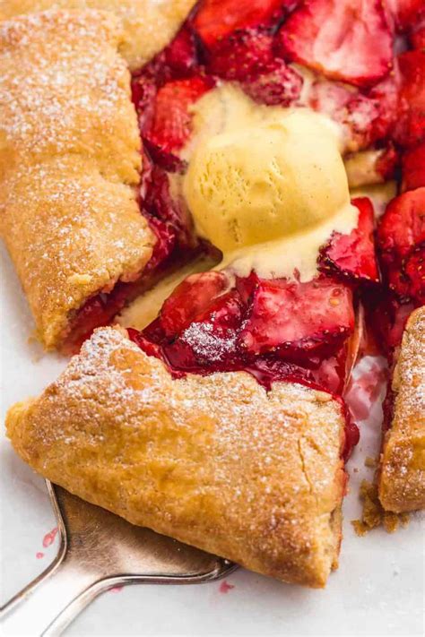 easy-strawberry-galette-recipe-little-sunny-kitchen image