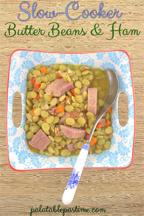 slow-cooker-butter-beans-with-ham-palatable-pastime image