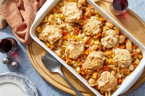 country-style-chicken-biscuits-with-vegetables image