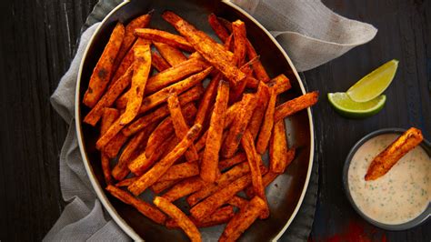 chili-spiced-sweet-potato-fries-hestan-cue image