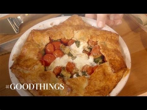 good-things-cherry-tomato-mozzarella-zucchini-pie image