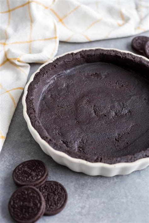 2-ingredient-oreo-crust-for-pies-tarts-and-cheesecakes image
