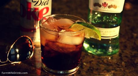 bacardi-rum-and-diet-coke-the-farmwife-drinks image