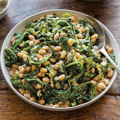 white-beans-with-broccoli-rabe-recipe-williams image