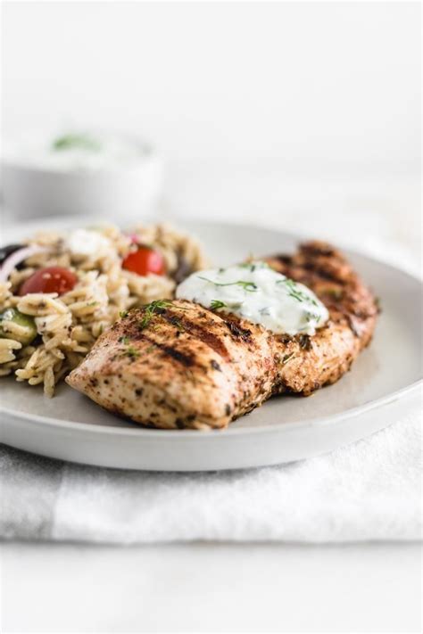 healthy-greek-chicken-with-tzatziki-sauce-lively-table image