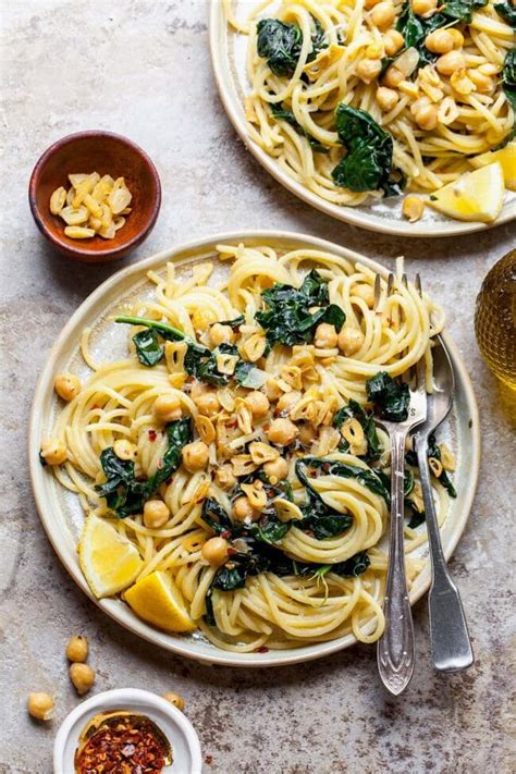 spaghetti-with-chickpeas-kale-two-peas-their-pod image