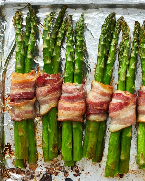 easy-bacon-wrapped-asparagus-kitchn image