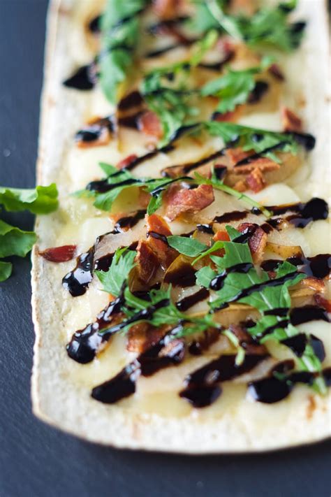 pear-brie-and-bacon-flatbread-with-salt-and-wit image