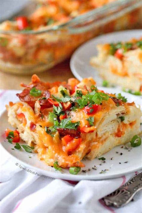 overnight-breakfast-casserole-with-bacon-spend-with image