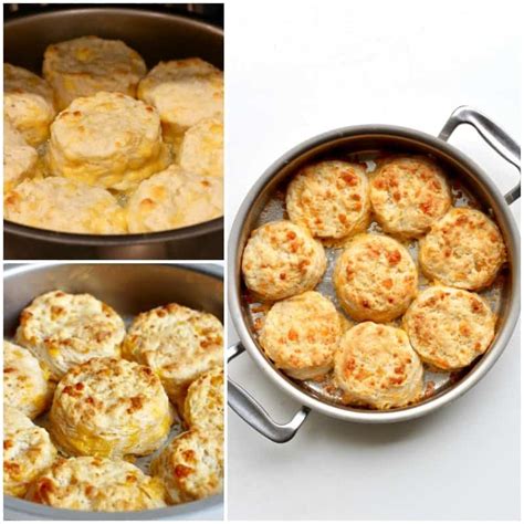 5-ingredient-flaky-cheddar-biscuits-the-bakermama image