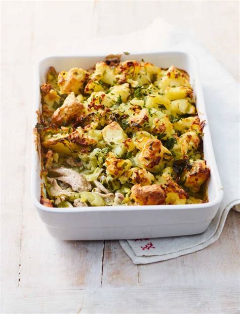 chicken-and-leek-pie-with-crispy-potato-topping image
