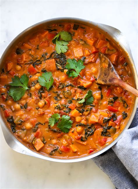 vegan-peanut-curry-with-chickpeas-and-sweet-potato image
