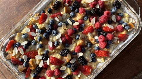 mixed-berry-bread-pudding-lidia-lidias-italy image