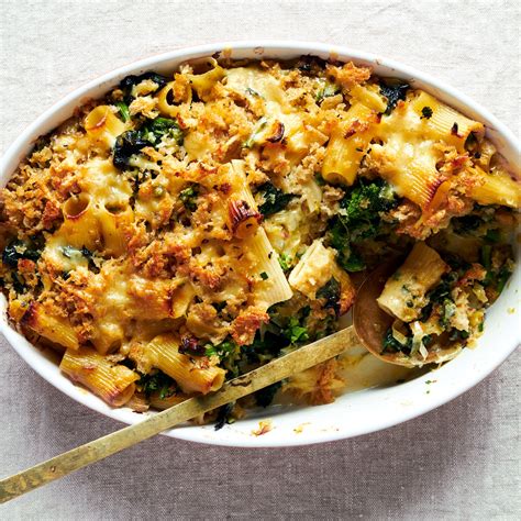 spicy-baked-pasta-with-cheddar-and-broccoli-rabe image