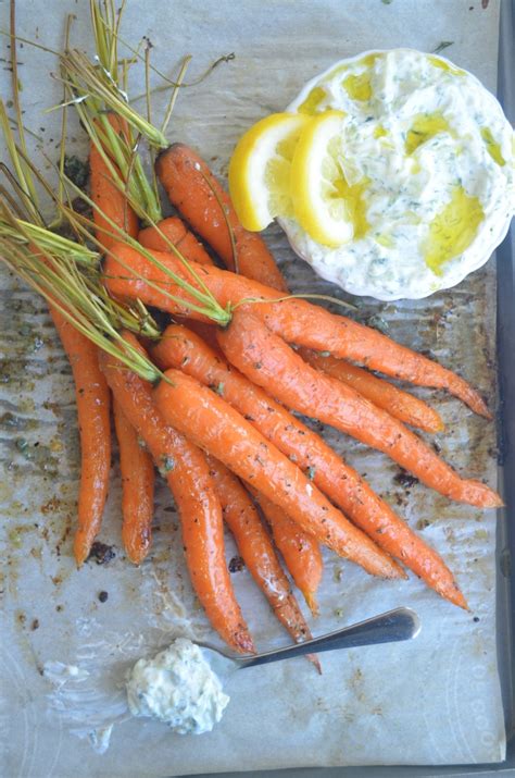 garlic-butter-herbs-roasted-baby-carrots-with image