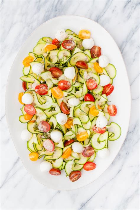 zucchini-tomato-basil-salad-with-lemon-vinaigrette image