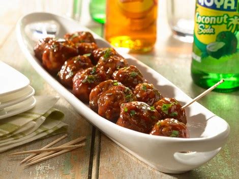 beef-and-bacon-cocktail-meatballs-recipes-goya image
