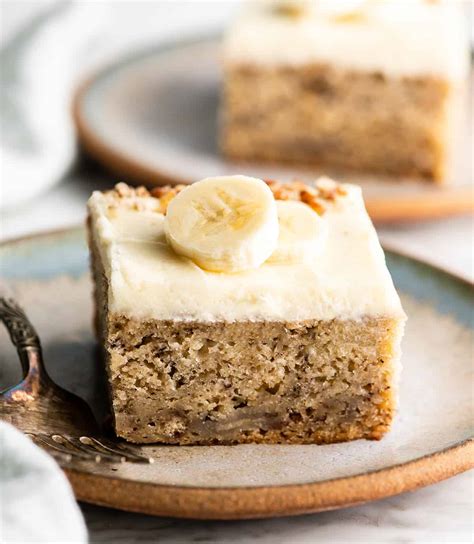the-best-banana-cake-recipe-joyfoodsunshine image