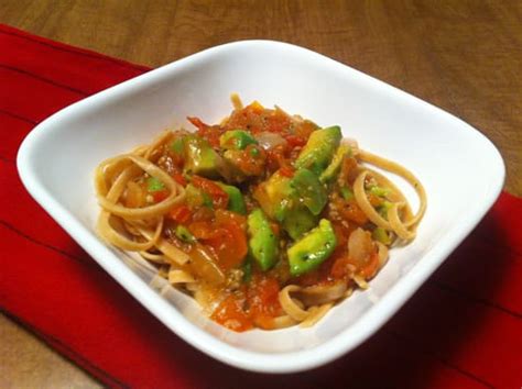 hunger-in-america-and-fettuccine-with-tomato-avocado image