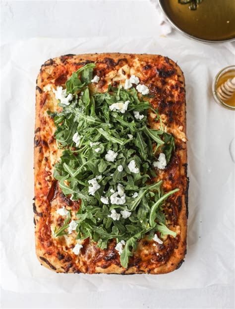 hot-honey-and-goat-cheese-pepperoni-pizza-how image