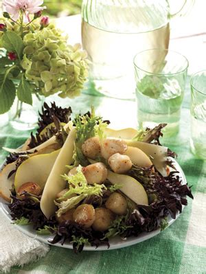scallop-and-pear-salad-san-diego-homegarden image