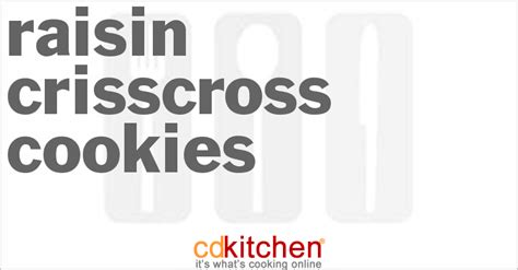 raisin-crisscross-cookies-recipe-cdkitchencom image