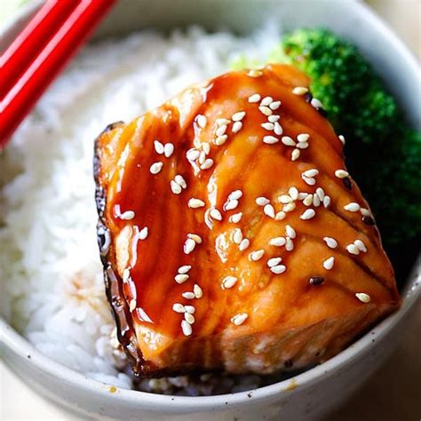 salmon-teriyaki-easy-teriyaki-salmon-recipe-rasa image