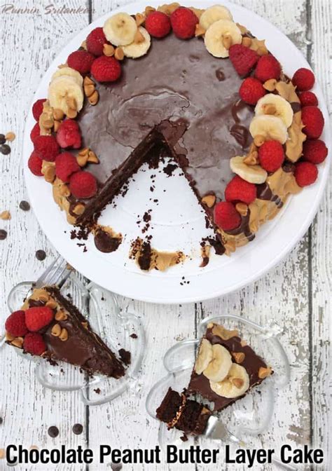 flourless-chocolate-cake-with-peanut-butter-icing image