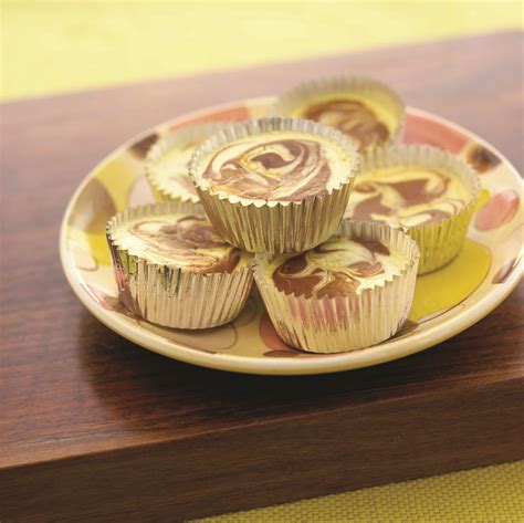 mini-cocoa-swirl-ricotta-cheesecakes-recipe-south image