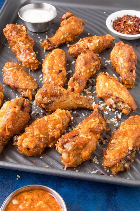 baked-garlic-parmesan-wings-chili-pepper-madness image