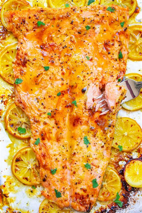 quick-easy-lemon-pepper-salmon-recipe-averie-cooks image