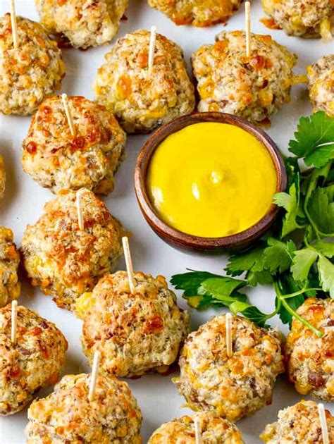 easy-make-ahead-bisquick-sausage-balls-the-wicked image