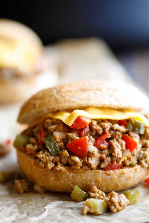 cheeseburger-sloppy-joes-two-healthy-kitchens image