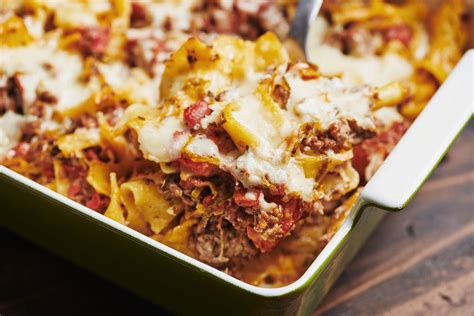 beef-and-three-cheese-noodle-casserole-the-mom-100 image