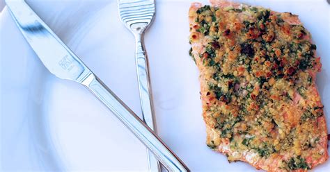 broiled-salmon-with-garlic-herb-butter-elevays image