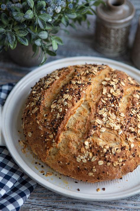 no-knead-seed-oat-bread-italian-food-forever image
