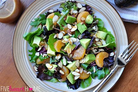 salad-with-sesame-ginger-vinaigrette-fivehearthome image
