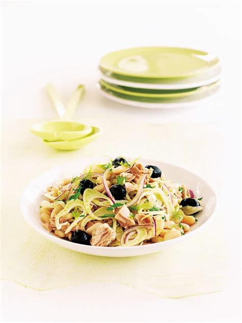 tuna-fennel-and-white-bean-salad-recipe-delicious image