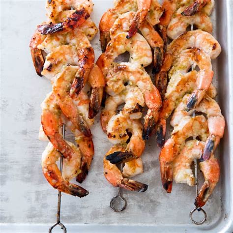 broiled-shrimp-skewers-cooks-illustrated image